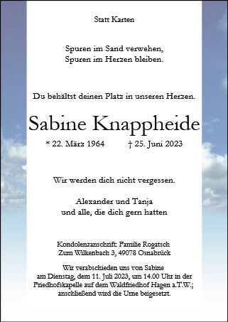 Sabine Knappheide