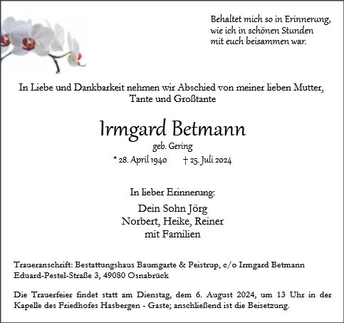 Irmgard Betmann