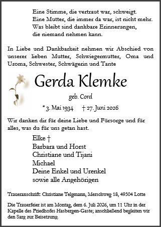 Gerda Klemke