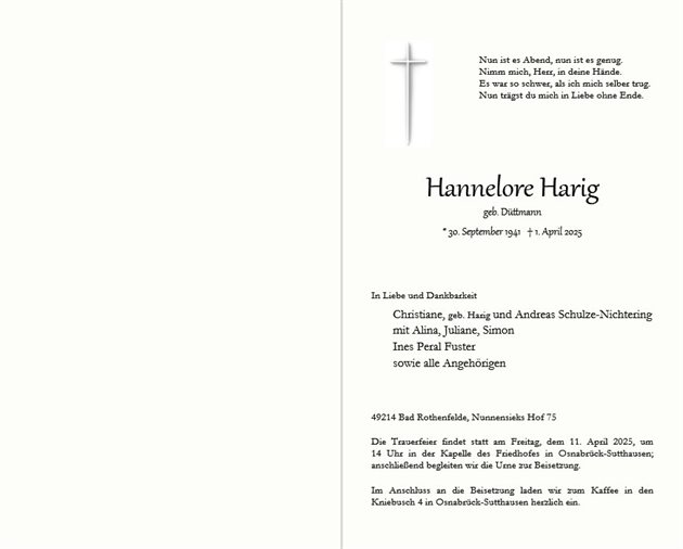 Hannelore Harig