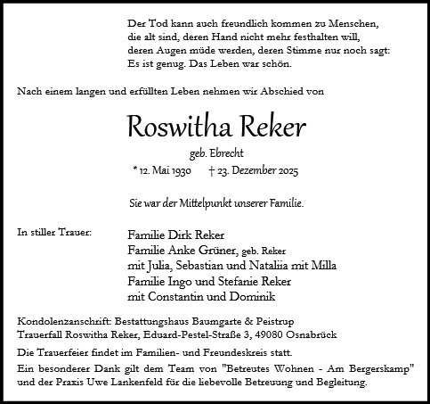 Roswitha Reker