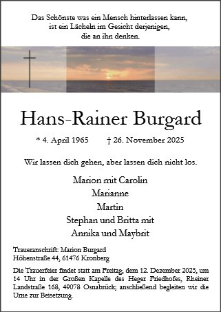 Hans-Rainer Burgard