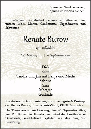 Renate Burow
