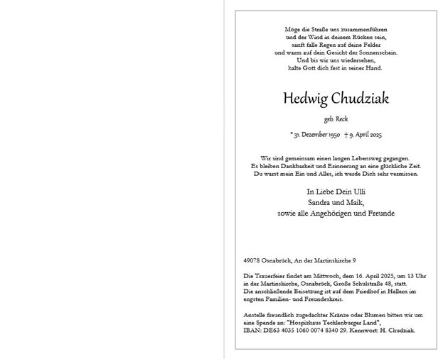 Hedwig Chudziak