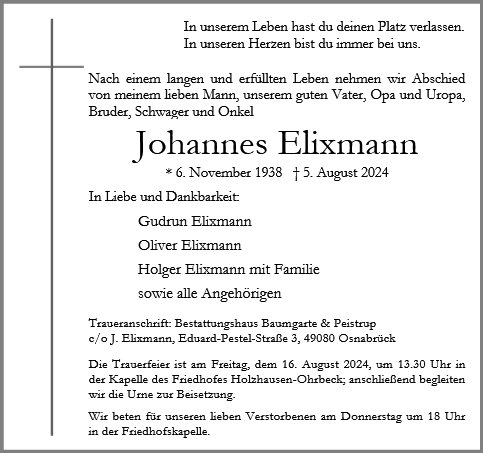 Johannes Elixmann