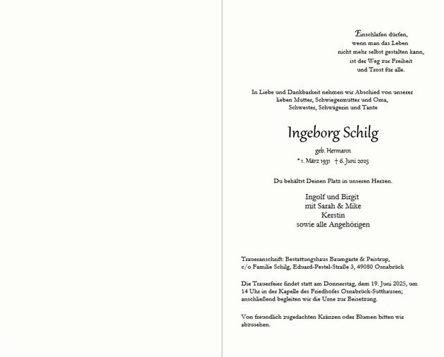 Ingeborg Schilg