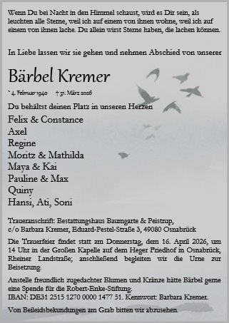 Barbara Kremer
