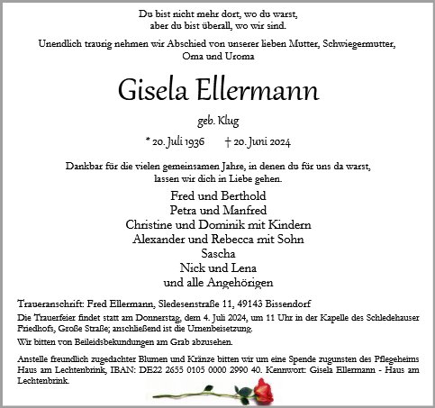 Gisela Ellermann