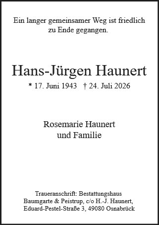 Hans-Jürgen Haunert