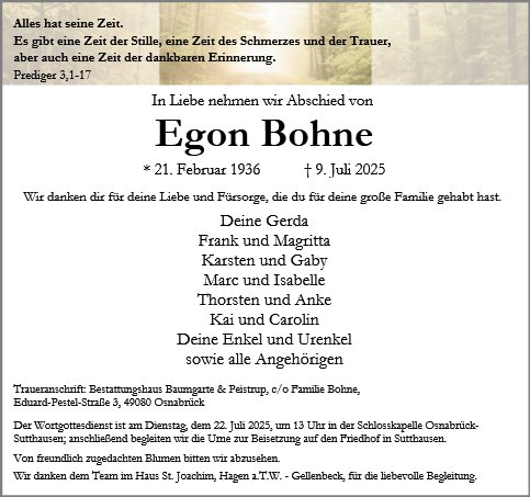 Egon Bohne