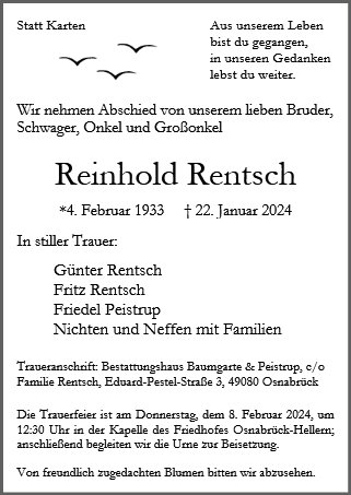 Reinhold Rentsch