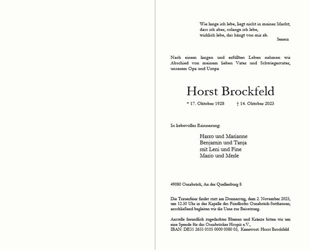 Horst Brockfeld