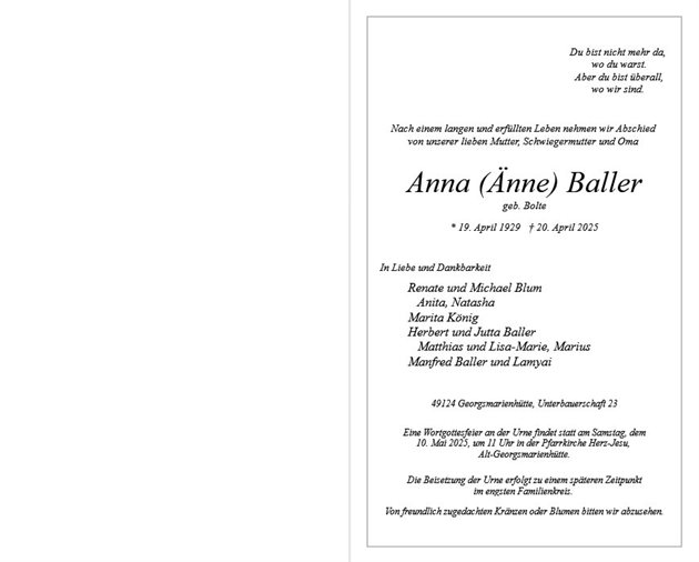 Anna Baller