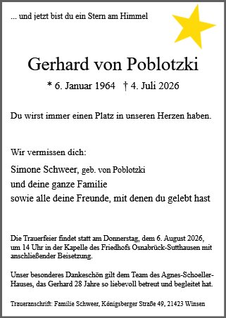 Gerhard von Poblotzki