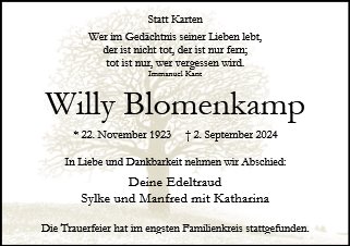 Willi Blomenkamp