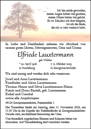 Elfriede Lauxtermann