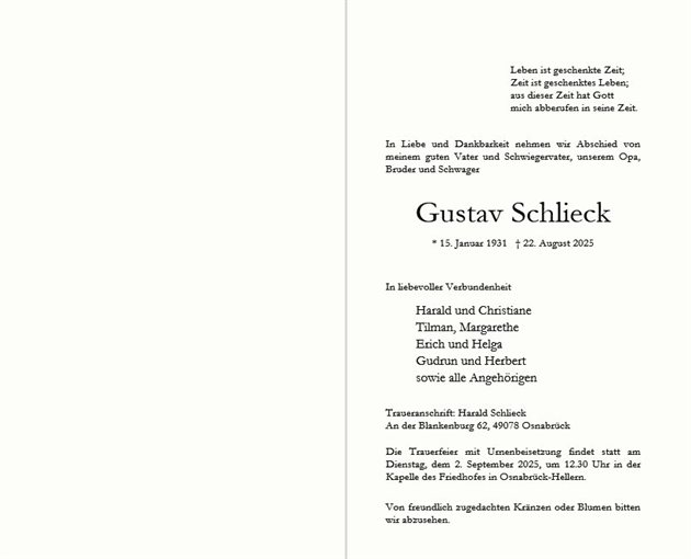 Gustav Schlieck
