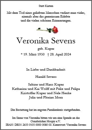 Veronika Sevens