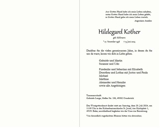 Hildegard Kother