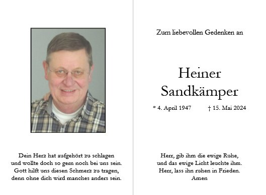 Heiner Sandkämper