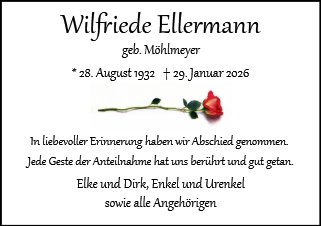 Wilfriede Ellermann