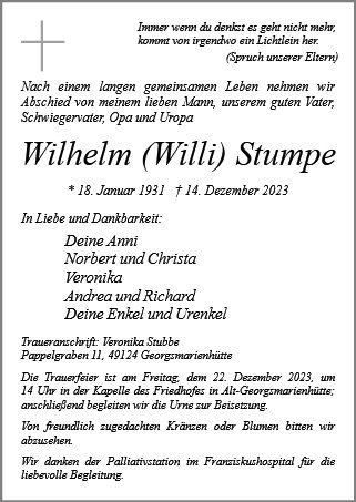 Wilhelm Stumpe