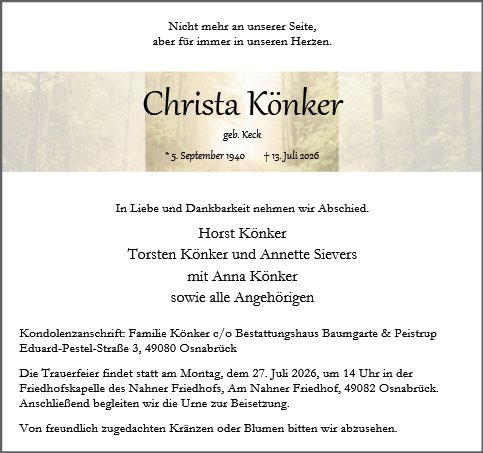 Christa Könker
