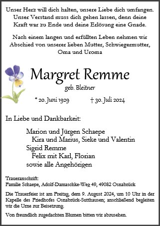 Margret Remme