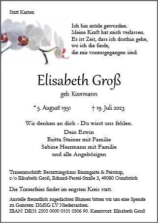 Elisabeth Groß
