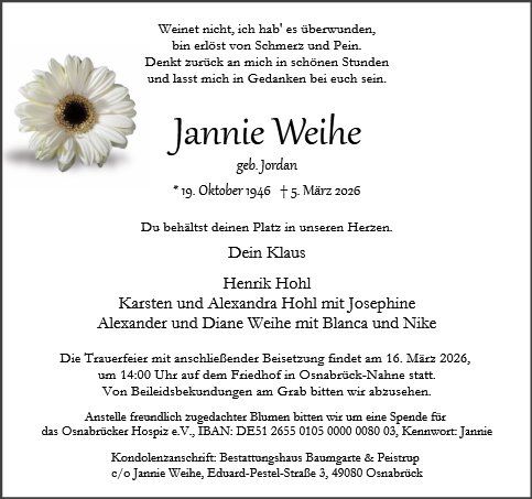 Jannie Weihe