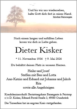 Dieter Kisker