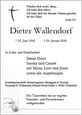 Dieter Wallendorf
