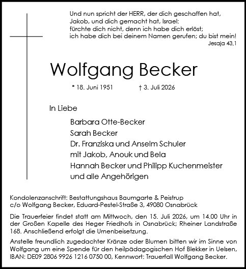 Wolfgang Becker