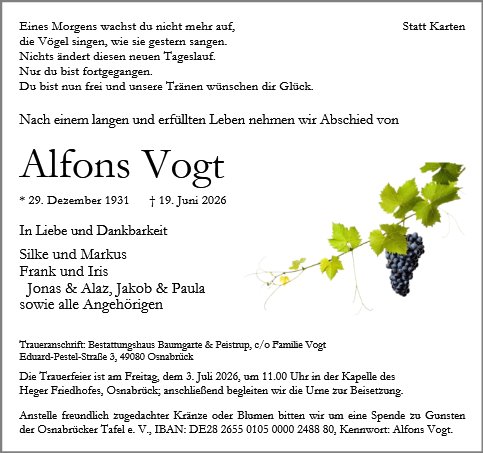 Alfons Vogt