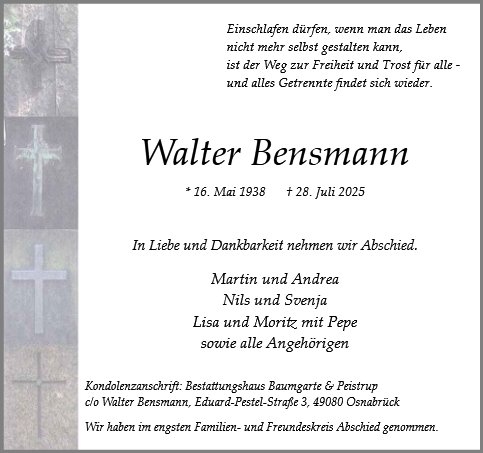 Walter Bensmann