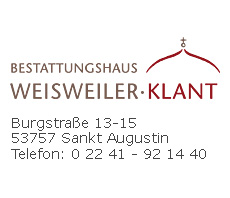 Bestattungshaus Weisweiler - Klant