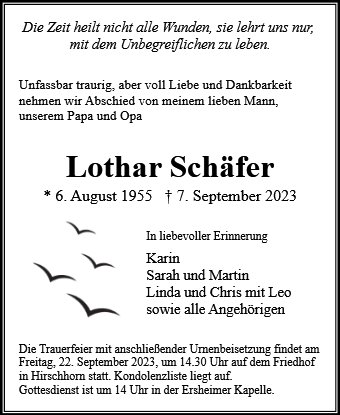 Lothar Schäfer