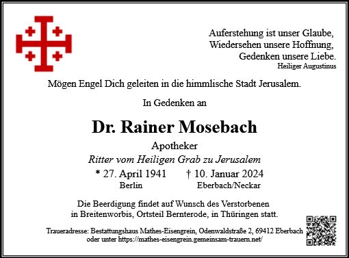 Rainer Mosebach