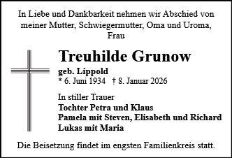 Treuhilde Grunow