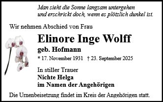 Inge Wolff