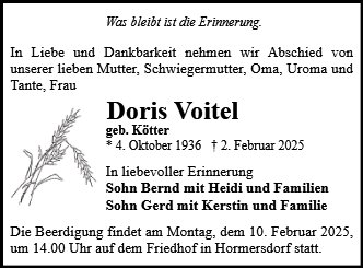 Doris Voitel