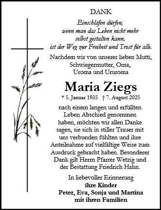 Maria Ziegs