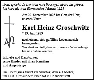 Karl Heinz Groschwitz