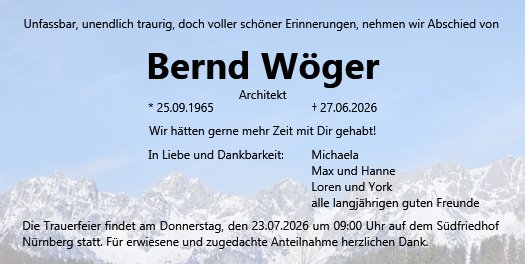 Bernd Wöger