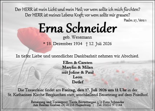 Erna Schneider