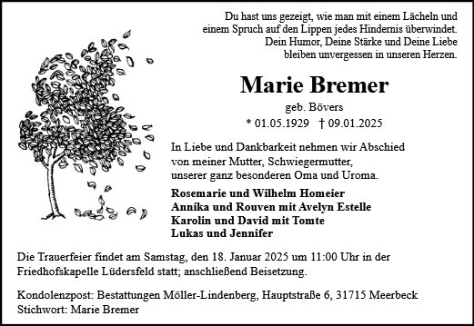 Marie Bremer