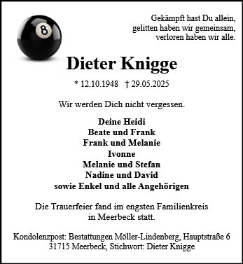Dieter Knigge