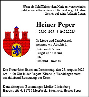 Heiner Peper
