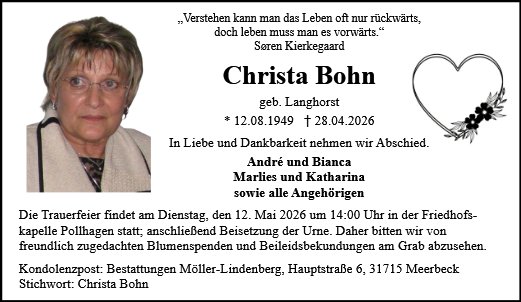Christa Bohn