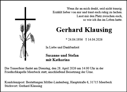 Gerhard Klausing